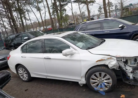 2013 Honda Accord Ex-L V-6 from USA, damaged, VIN 1HGCR3F84DA023932